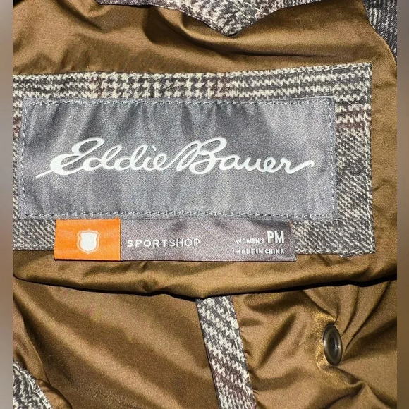 Eddie Bauer Plaid Sport Coat - Picture 6 of 8